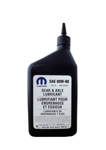 MOPAR Gear& Axle Lubricant 80W-90